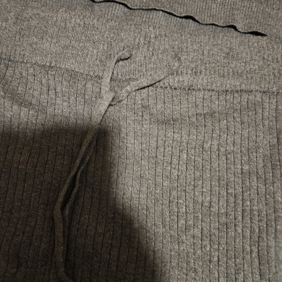 LOFT Gray Ribbed Knit Set - Picture 7 of 7